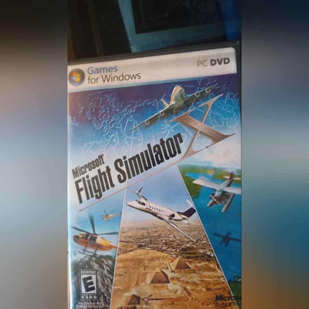 2006 Microsoft Flight Simulator Games for Windows PC DVD